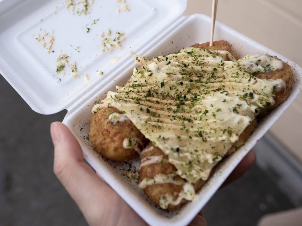 塩たこ焼のまことやのしおチーズ
