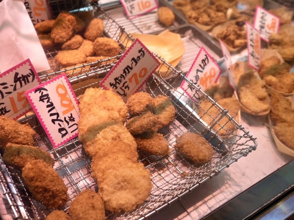 やまね商店の揚げ物