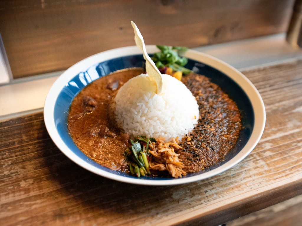 スタンド緑橋のスパイスカレー