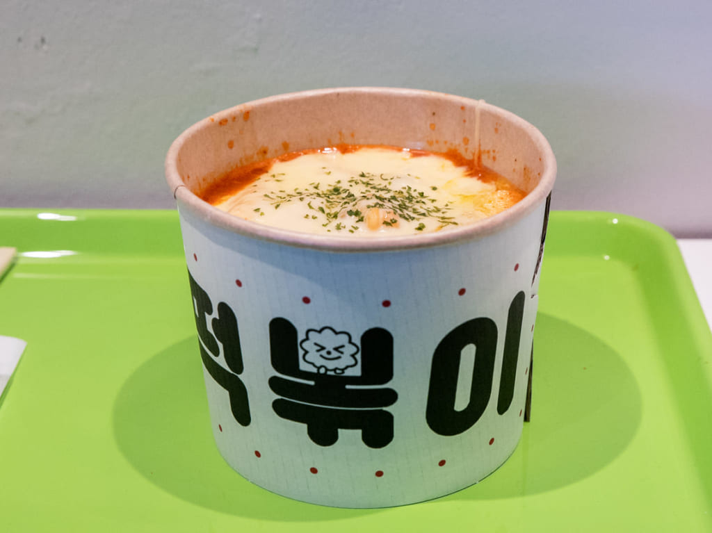 シンジョントッポッキ大阪コリアンタウン店のラッポッキ