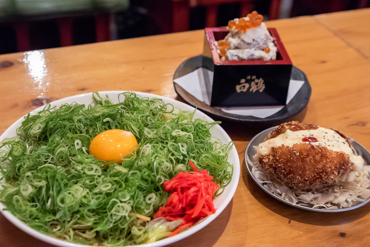 玉造駅近くの「玉造ダイナー」の料理