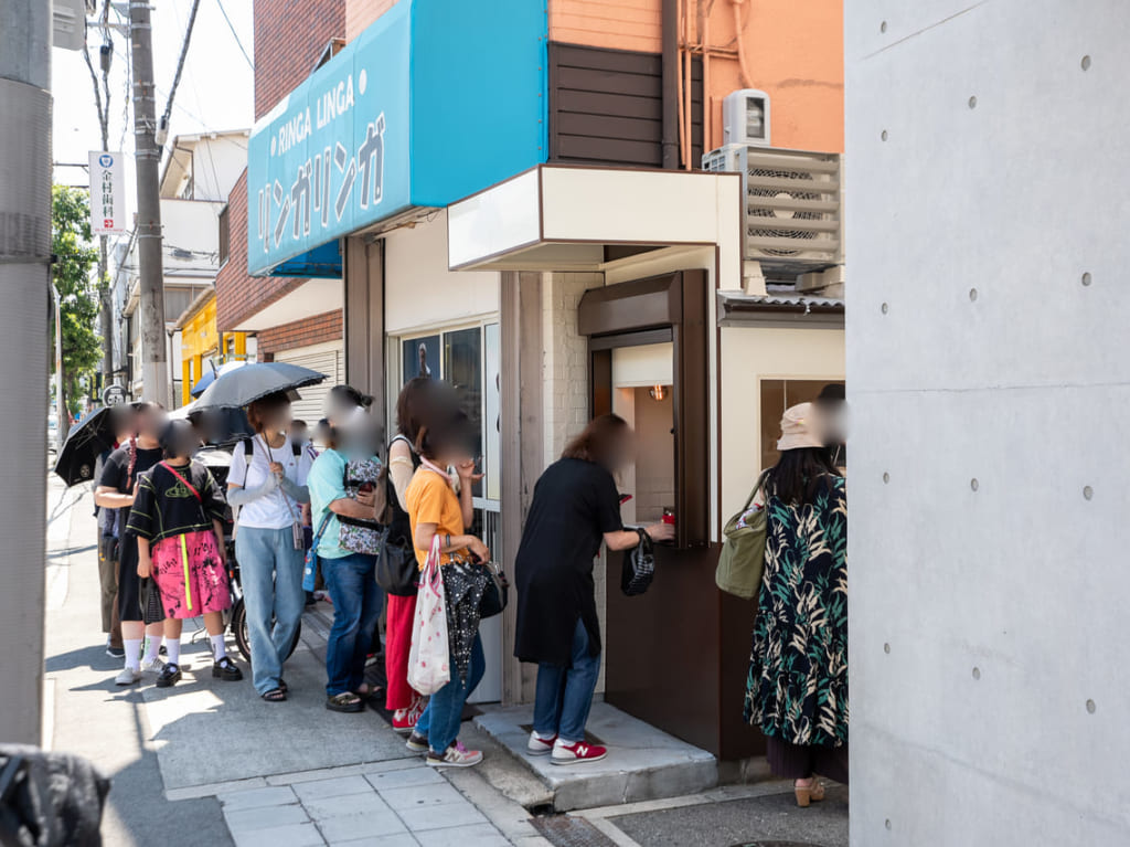 大阪コリアタウン近くにオープンした「ブサンホットク」