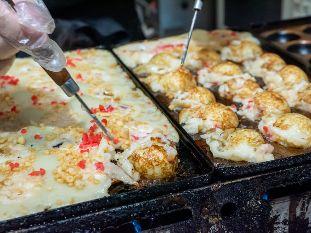 今里駅近くの八っちがあった場所にオープンしたたこ焼き店「TAKOバル いちばん」