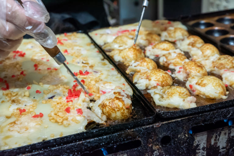 今里駅近くの八っちがあった場所にオープンしたたこ焼き店「TAKOバル いちばん」