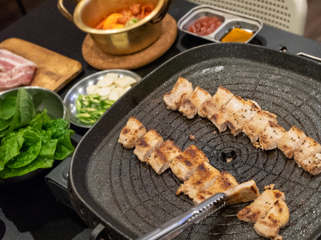 北巽駅近くの韓国料理店「家韓」