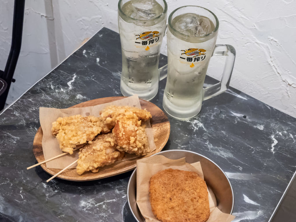 からあげ金と銀 緑橋店の立ち飲み