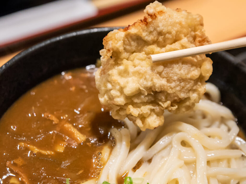 東成麺家 うどん上々の鶏天