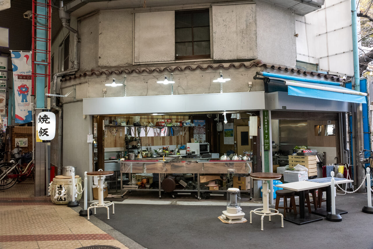 生野銀座商店街にオープンした鉄板料理がテイクアウトできるスタミナいちばん