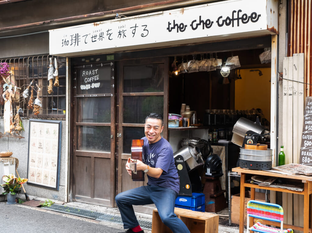 大阪コリアタウン近くのコーヒースタンド「The Che Coffee（ザチェコーヒー）」