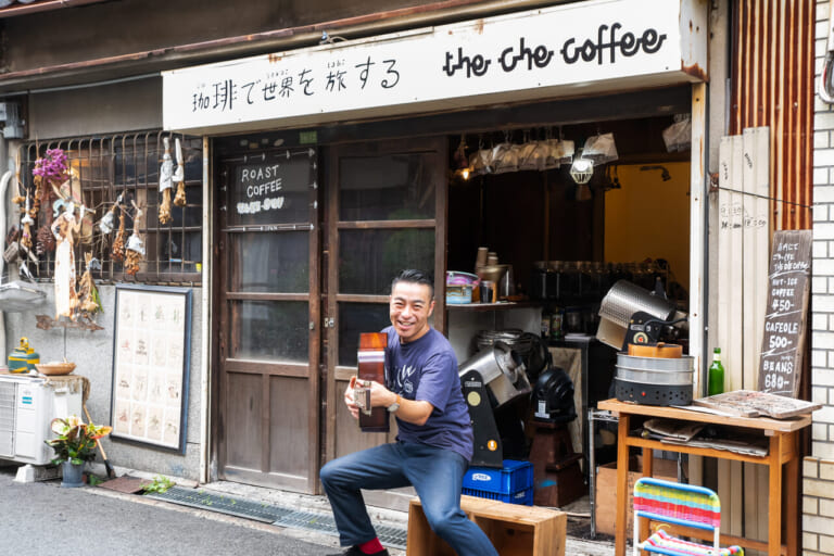 大阪コリアタウン近くのコーヒースタンド「The Che Coffee（ザチェコーヒー）」