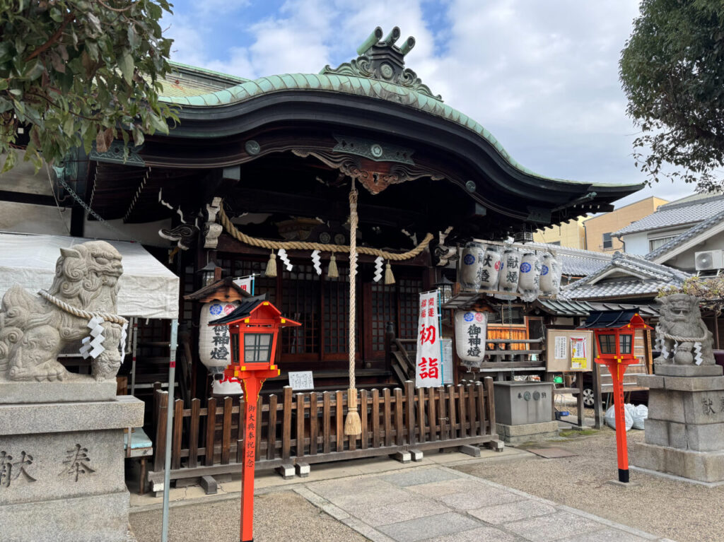 中道八坂神社の玉造戎祭