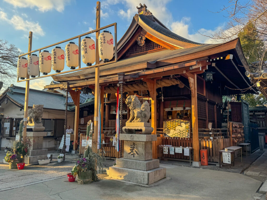 大阪コリアタウン近くの彌榮神社