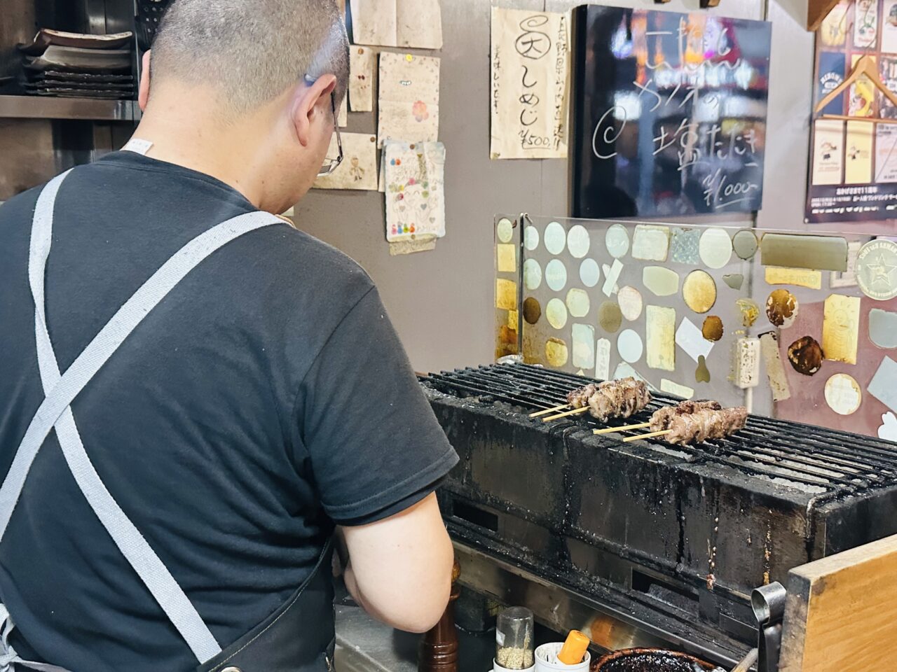 炭元豚串の日