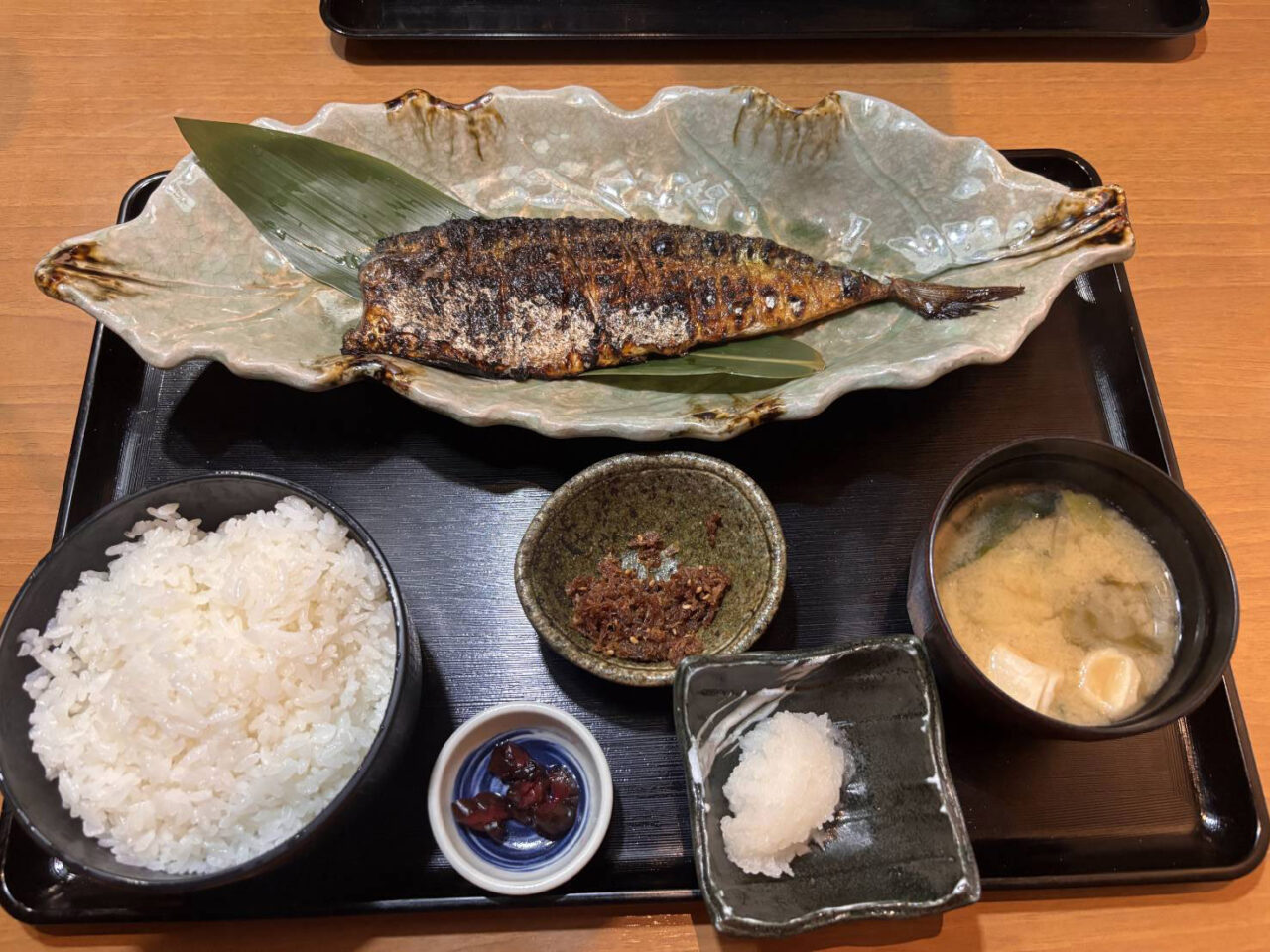 しんぱち食堂の焼き魚の定食